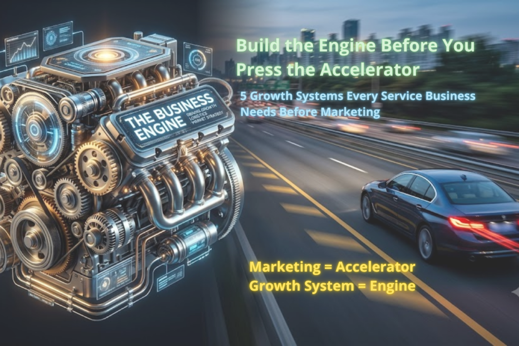 Build the Engine Before You Press the Accelerator